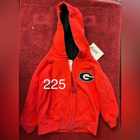 kid athlete Other - 225 KID ATHLETE Jacket, Georgia Zip Up Hooded Jacket, Size 4T